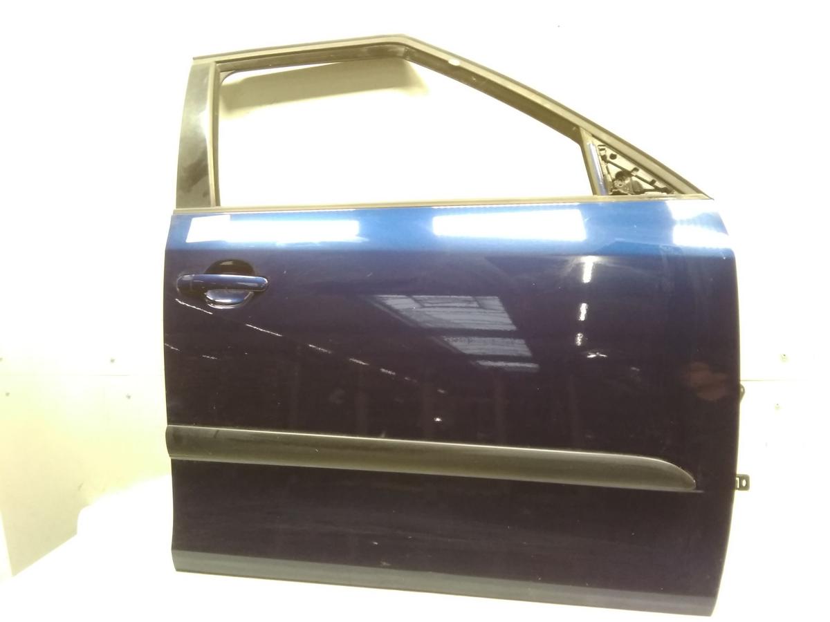 Skoda Fabia 2 5J Tür vorn rechts Beifahrertür stormblaumetallic 9462 Bj.2008