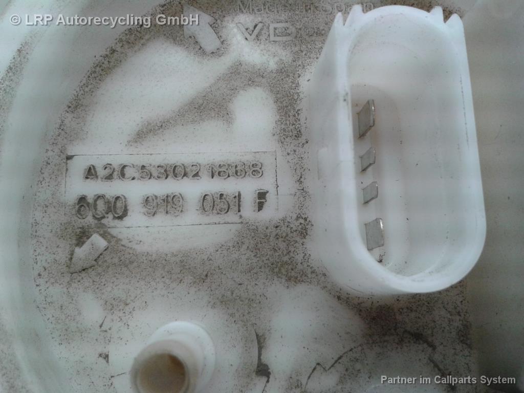 VW Polo 9N Kraftstoffpumpe Benzin 6Q0919051F A2C53021868 VDO BJ2002