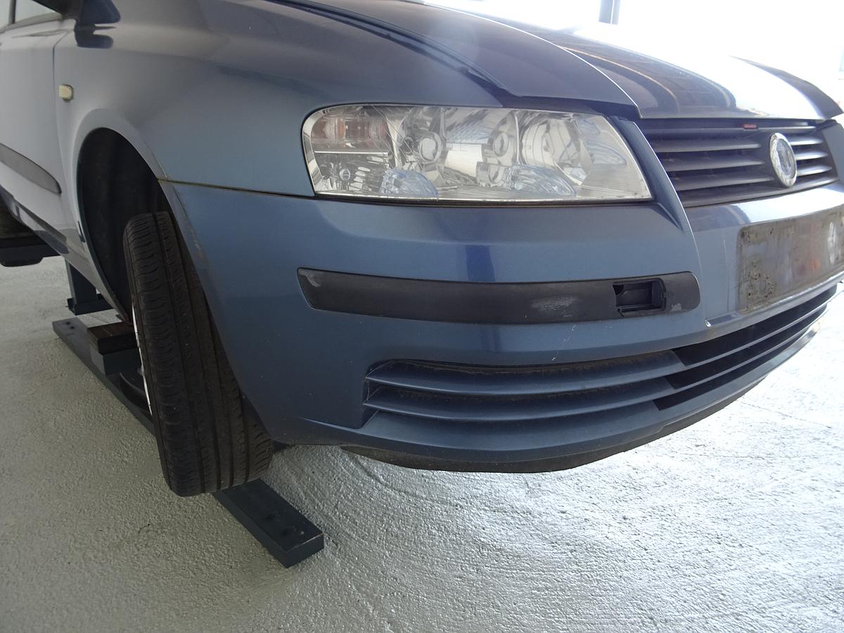 Fiat Stilo original Stoßstange Stossfänger vorn Hellblaumetallic 5-Türer Bj.2002