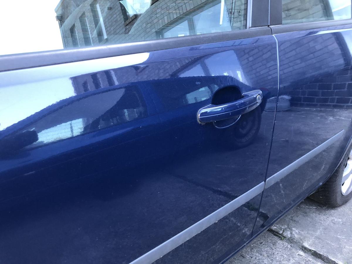 Ford C Max DM2 ab 07 T&uuml;r vorn links Fahrert&uuml;r im Rohbau Blazer Blau