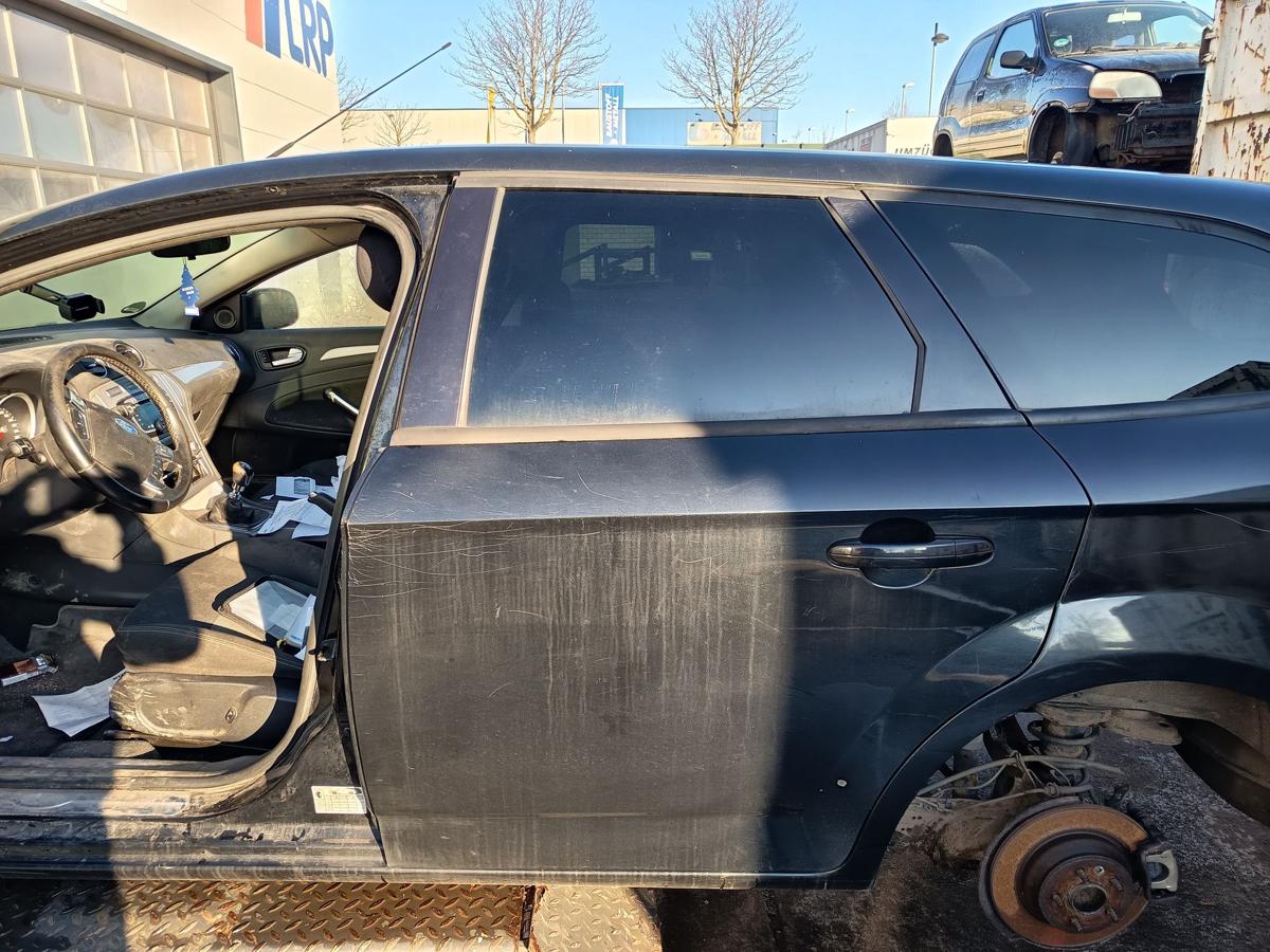 Ford Mondeo IV Turnier original T&uuml;r hinten links Fond Pantherschwarz Bj 2009