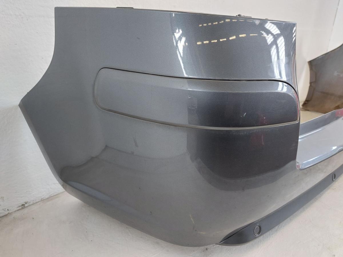 Opel Zafira B Stossf&auml;nger Stossstange Bumper hinten PDC Z155 Moonland grau TEXT