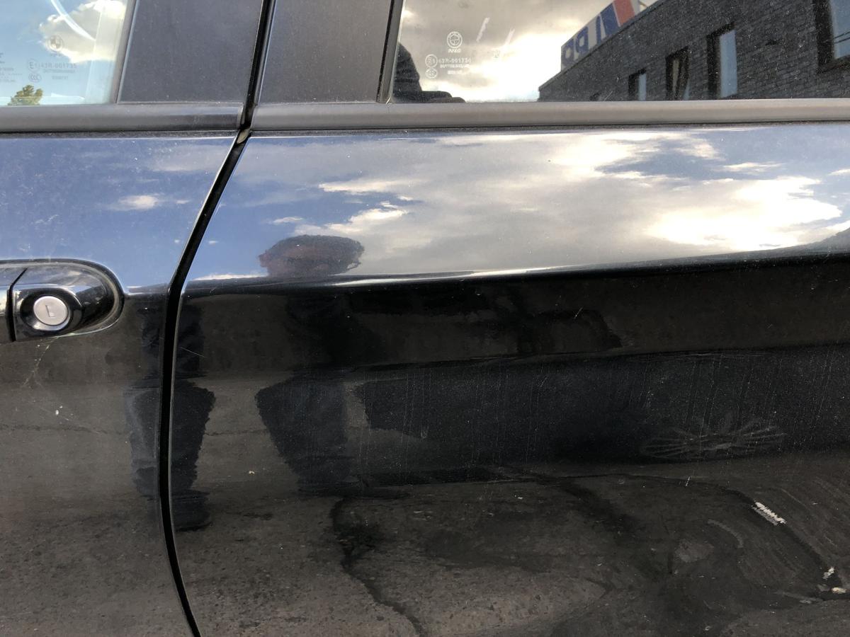 BMW 1er F20 Tür hinten links Fondtür im Rohbau 475 Blacksaphire Metallic