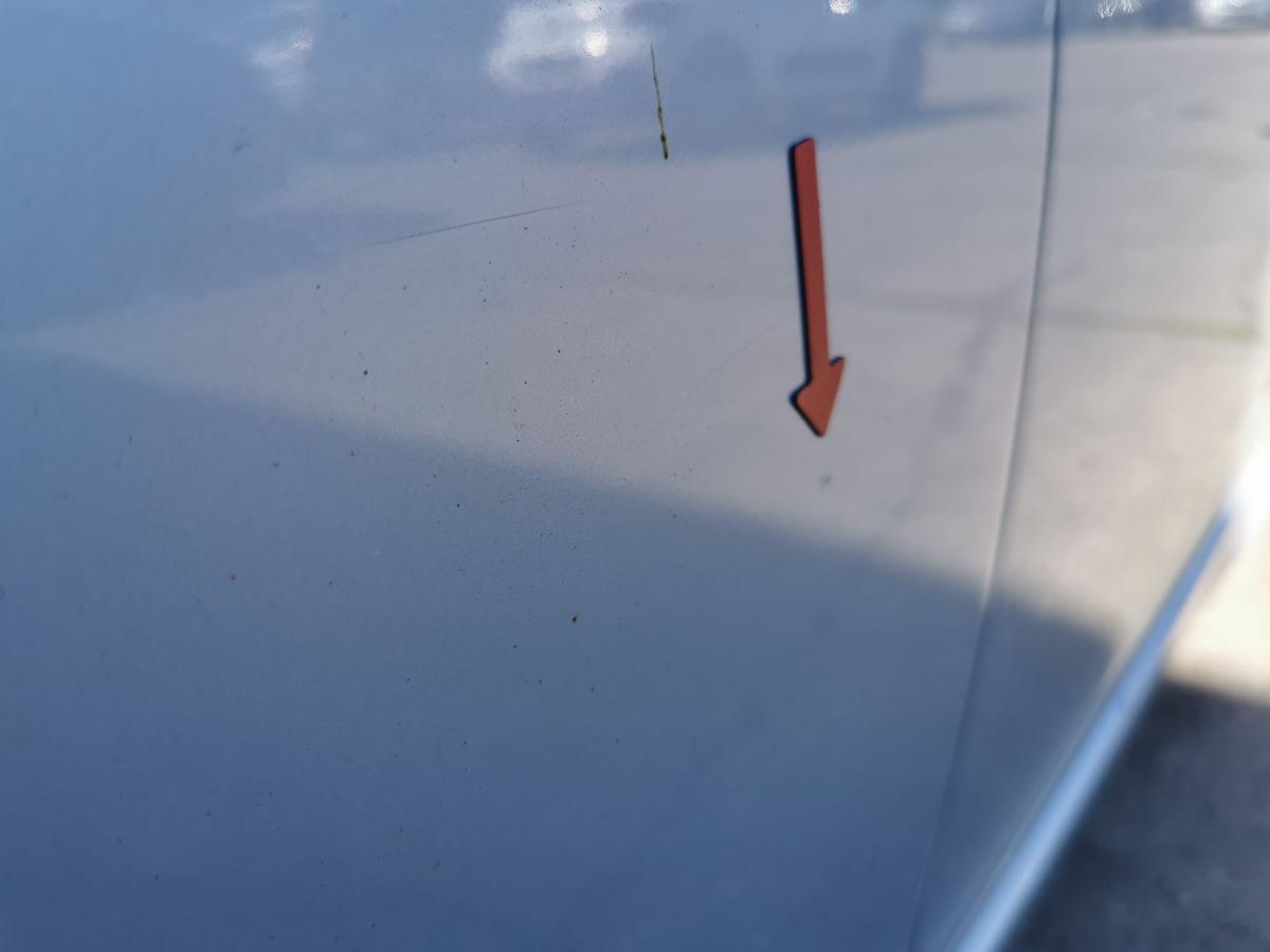 Saab 9-3 YS3 Kombi Tür Autotür Fondtür hinten rechts 309 Kristallsilber Rohbau
