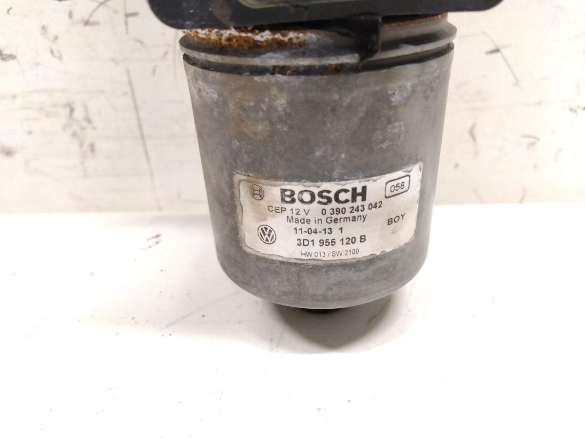 VW Phaeton GP3 original Wischermotor mit Wischergest&auml;nge vorn rechts BJ2011