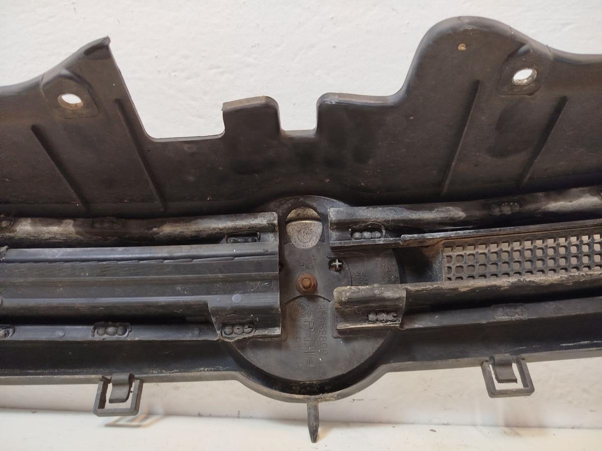 Fiat Panda 169 K&uuml;hlergrill Frontgrill Grill mit Logo 647 Grigio Steel Met