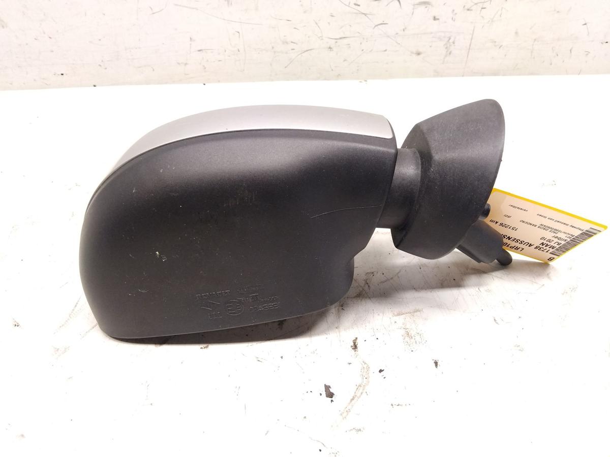 Dacia Sandero 1 Stepway original Au&szlig;enspiegel rechts silber manuell BJ2010