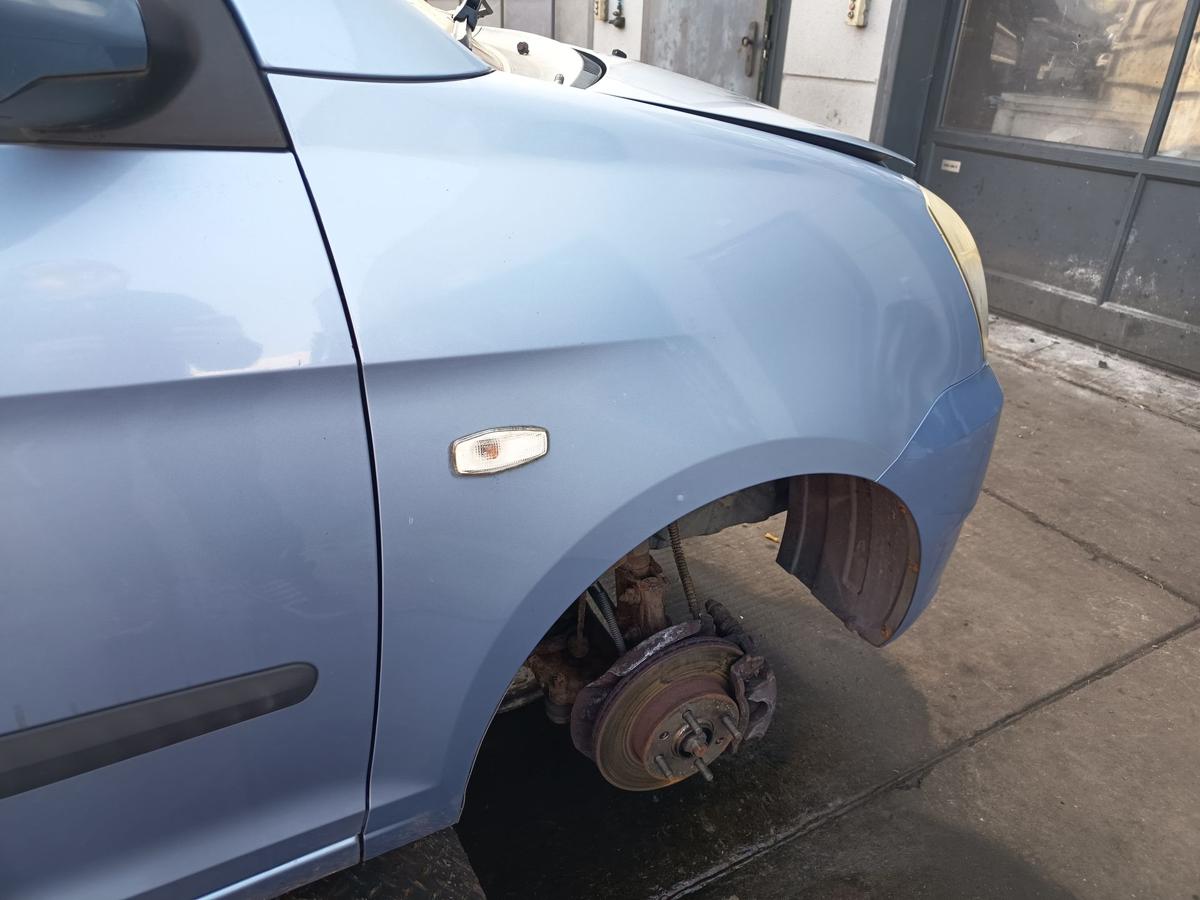 Kia Picanto BA original Kotfl&uuml;gel rechts L6 Diamantblau vor Facelift Bj 2007