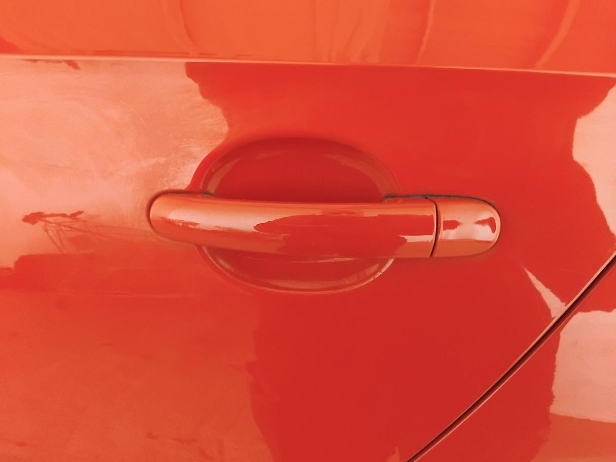 Seat Toledo 4 KG original Tür hinten links LF3K Passion Red BJ2015