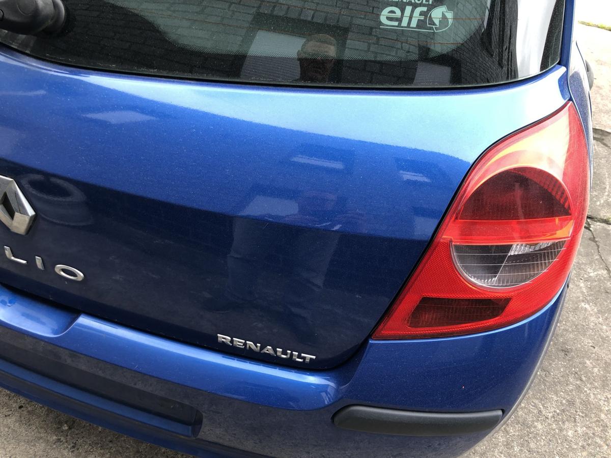Renault Clio 3 Typ BR Heckklappe mit Heckscheibe Kofferraumklappe 3 und 5 t&uuml;rer