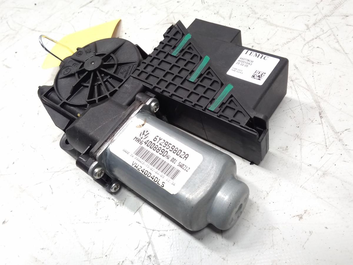 VW Polo 9N3 original Fensterhebermotor vorn links 6Y2959802A TEMIC BJ2005