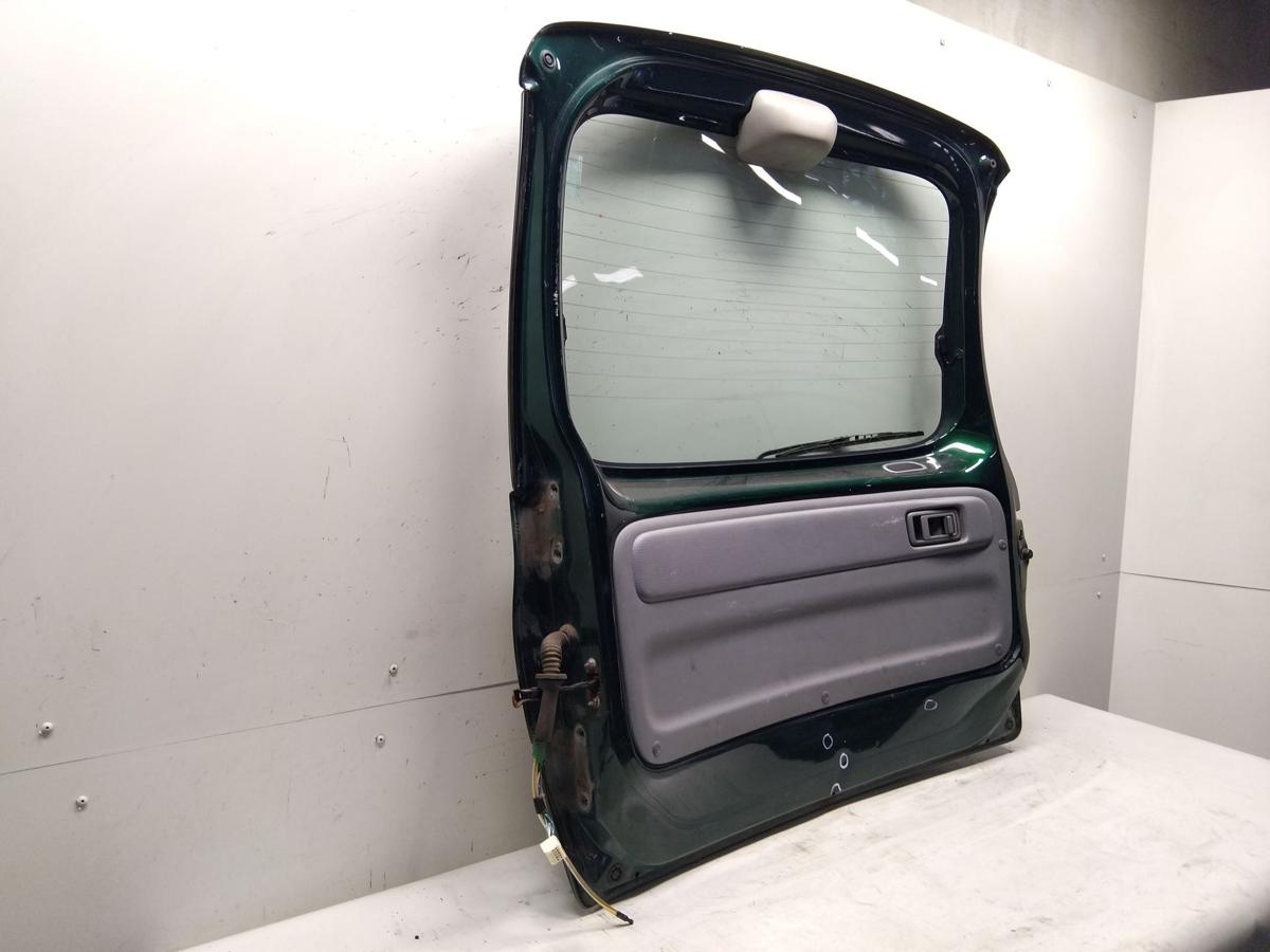 Toyota Yaris Verso Heckklappe 6R4 Dark Green mit Heckscheibe BJ2000