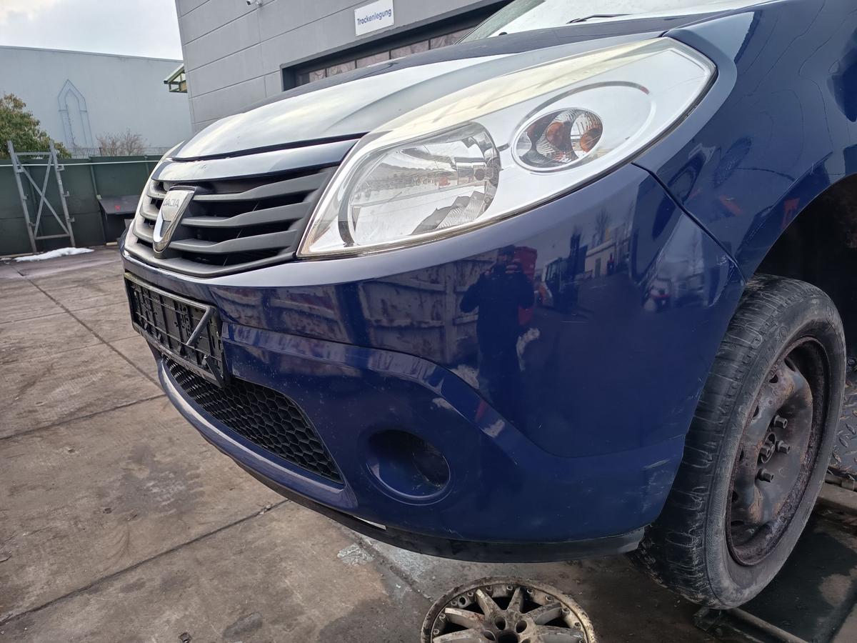 Dacia Sandero 1 original Sto&szlig;stange F&auml;nger vorn Front 61H Blue marine Bj 2009