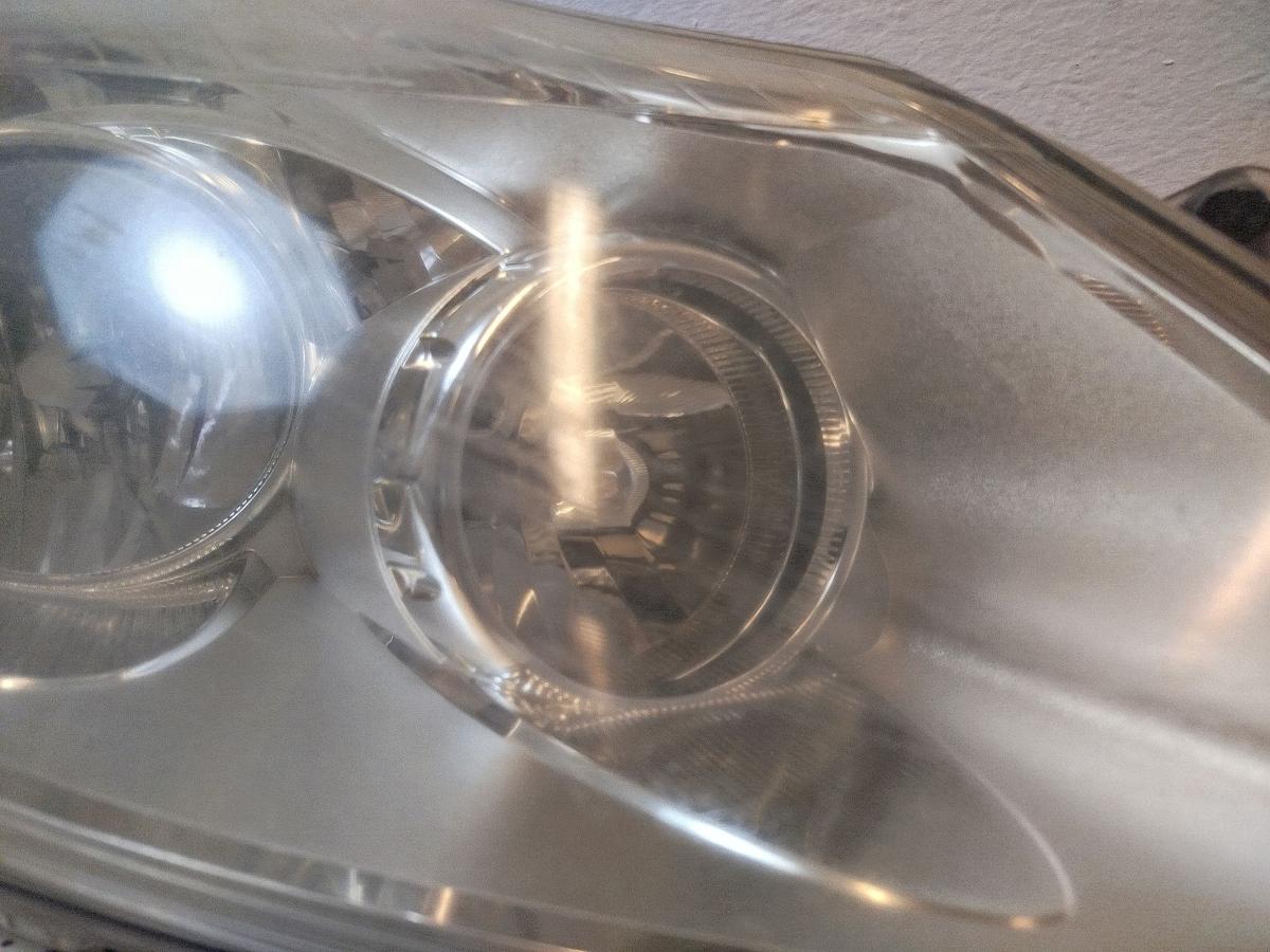 Opel Corsa D Scheinwerfer rechts Frontscheinwerfer Halogen Lampe OEM tr&uuml;b