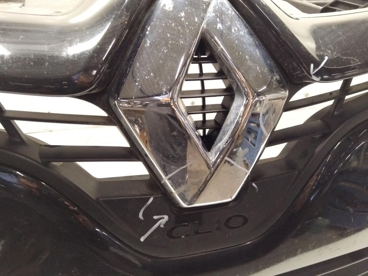 Renault Clio IV X98 original Sto&szlig;f&auml;nger Sto&szlig;stange vorn BJ2016 besch&auml;digt