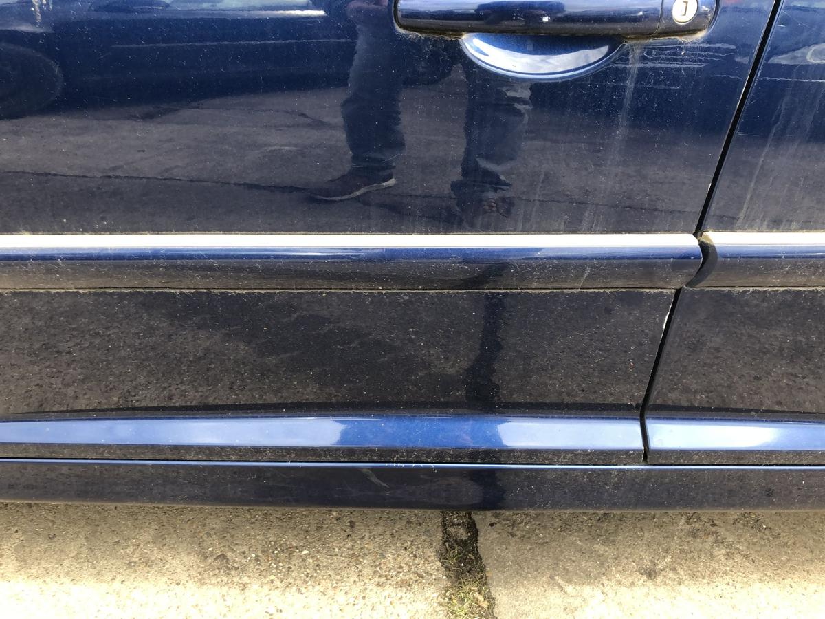Peugeot 207SW T&uuml;r vorn links Fahrert&uuml;r im Rohbau KPL Montebello blau