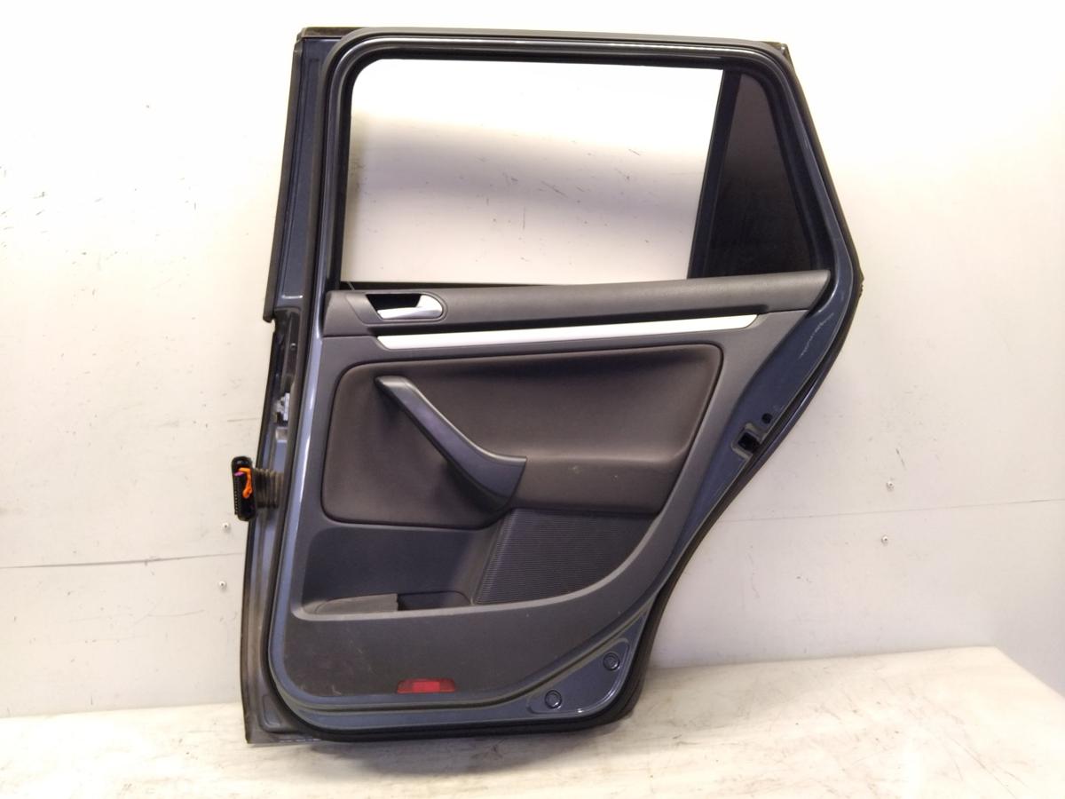 VW Golf 5 Variant original T&uuml;r hinten rechts LD7X Platingrau Metallic BJ2008