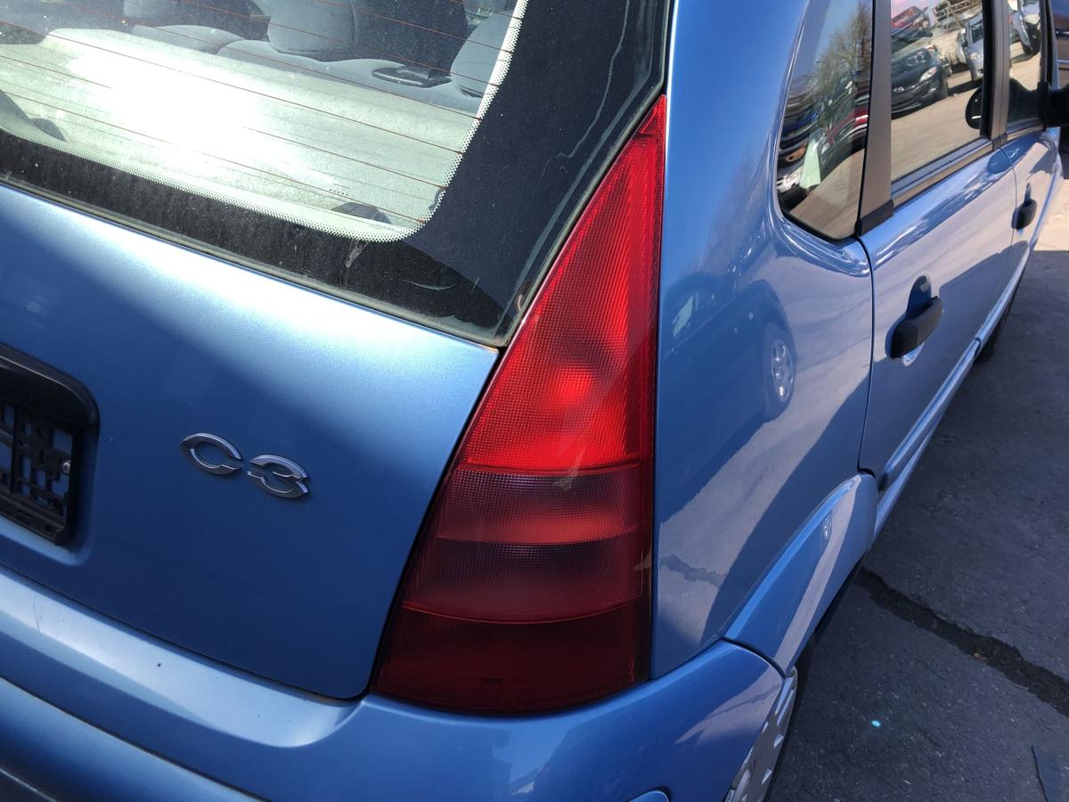Citroen C3 Typ F R&uuml;ckleuchte rechts R&uuml;cklicht Heckleuchte Schlusslicht