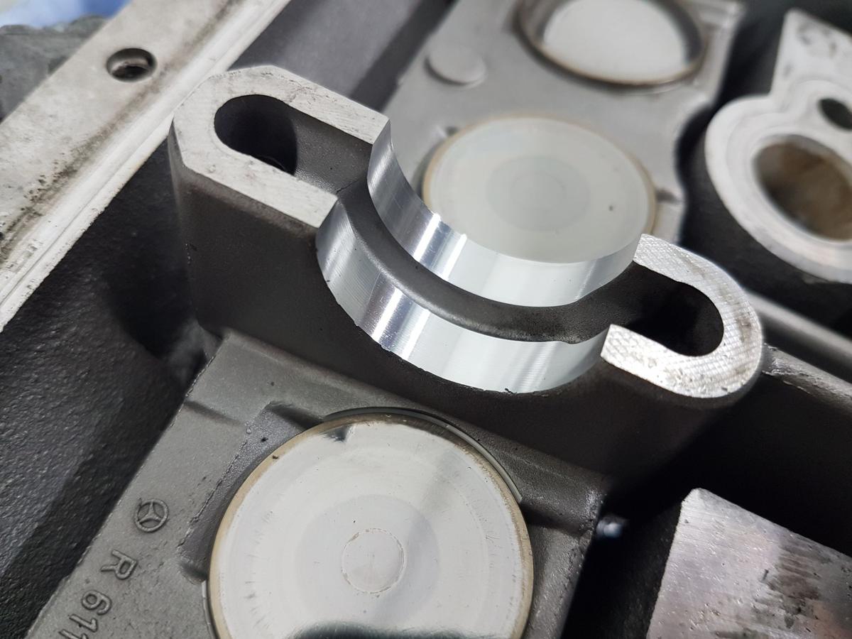 Mercedes S Klasse W220 Zylinderkopf rechts A6280101420 Bj2003 4,0CDI V8 184kw