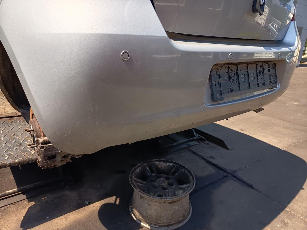 Toyota Yaris P9 5TRG original Sto&szlig;stange hinten 1E7 Silver Pearl Baujahr 2008