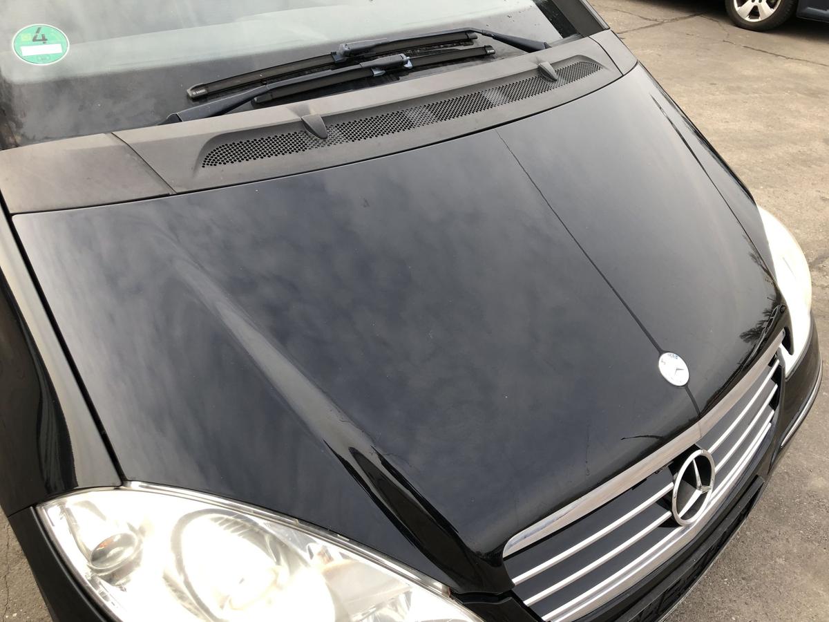 Mercedes A Klasse W169 Motorhaube Haube Klappe Deckel vorn 696 Nachtschwarz