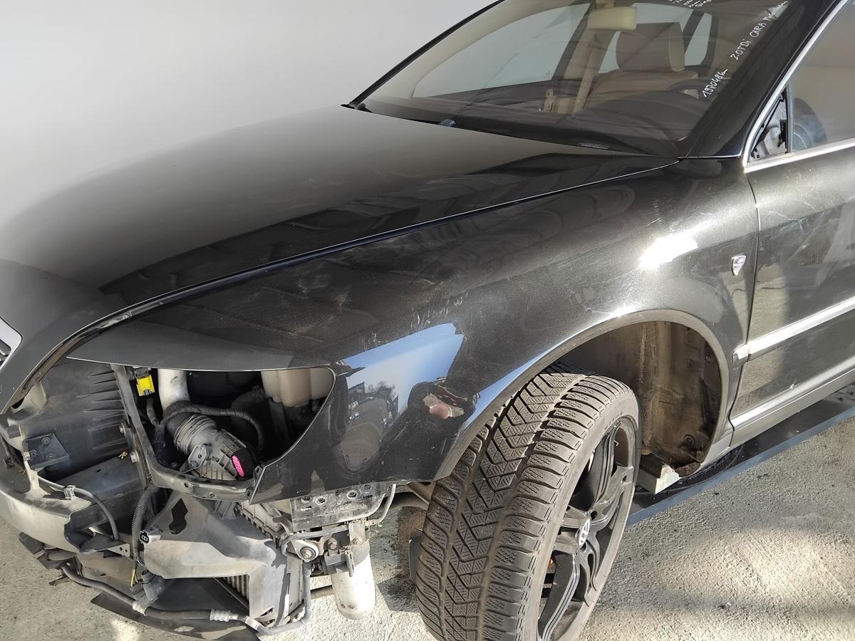 VW Phaeton GP1 und GP2 original Plastik-Kotfl&uuml;gel vorn links BJ2007 LR9V tarantellaschwarz