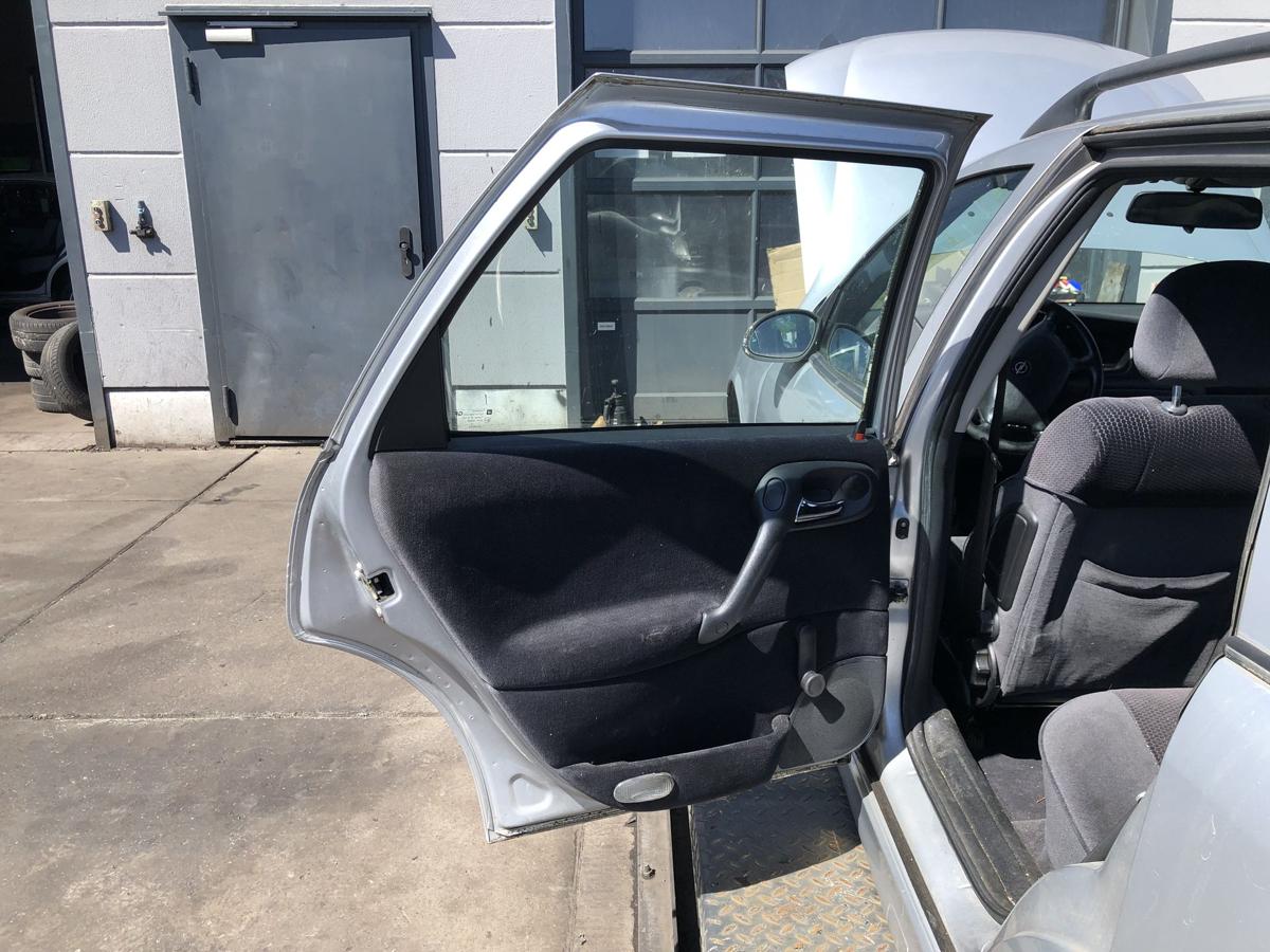 Opel Vectra B Caravan original Tür hinten links Fond L147 Starsilber Bj 2001