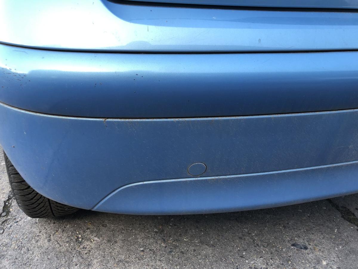 Citroen C3 Typ F Sto&szlig;f&auml;nger hinten Sto&szlig;stange Hecksch&uuml;rze KMY Lucia Blau Met