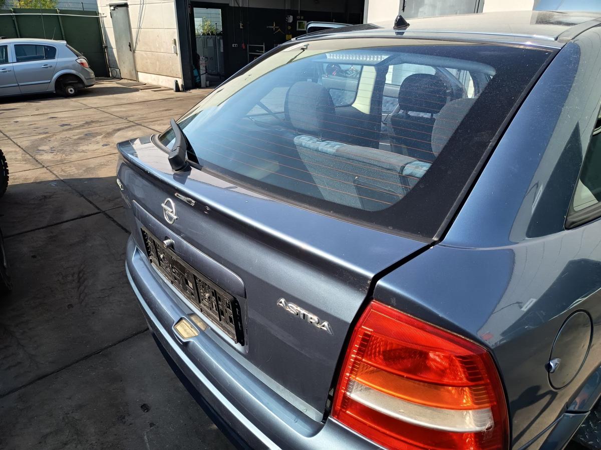 Opel Astra G CC original Heckklappe mit Scheibe Z293 Premiumblau Bj 1999