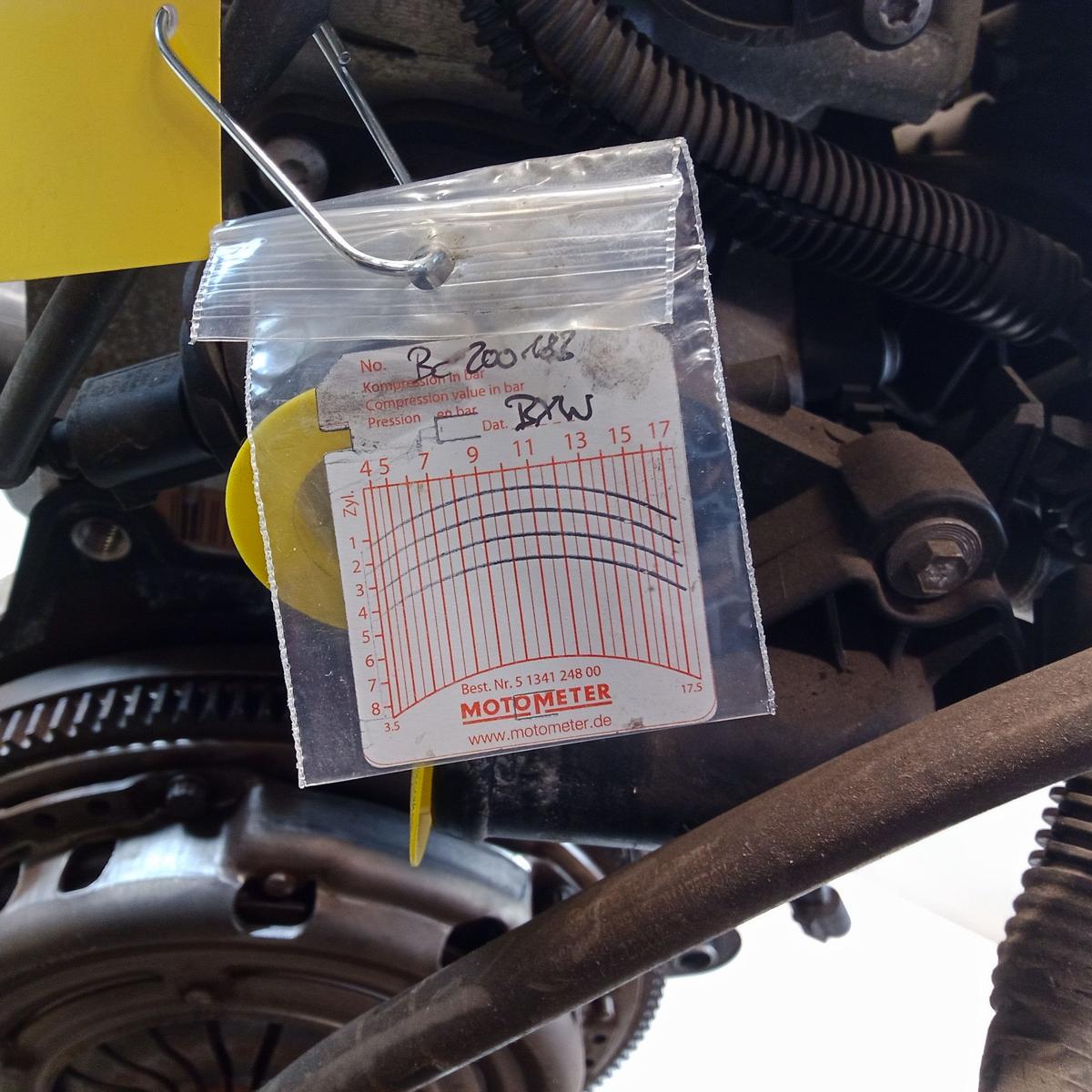 Motor BXW 1.4 63kw Laufleistung 129247km Skoda Fabia 2 5J Bj.2008