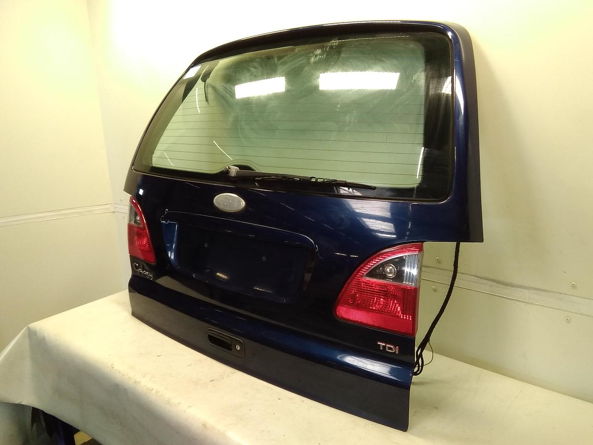 Ford Galaxy WGR Bj.2005 Heckklappe maritimblaumetallic inkl. Heckscheibe