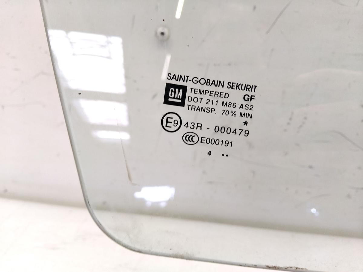 Opel Corsa E T&uuml;rscheibe vorn rechts 5-T&uuml;rer gr&uuml;ncolor Bj.2015