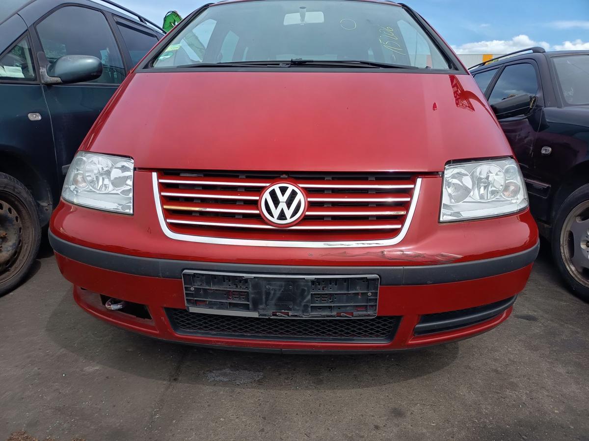 VW Sharan 7M original Sto&szlig;stange F&auml;nger vorn Front K3A Paprikarot Bj 2005