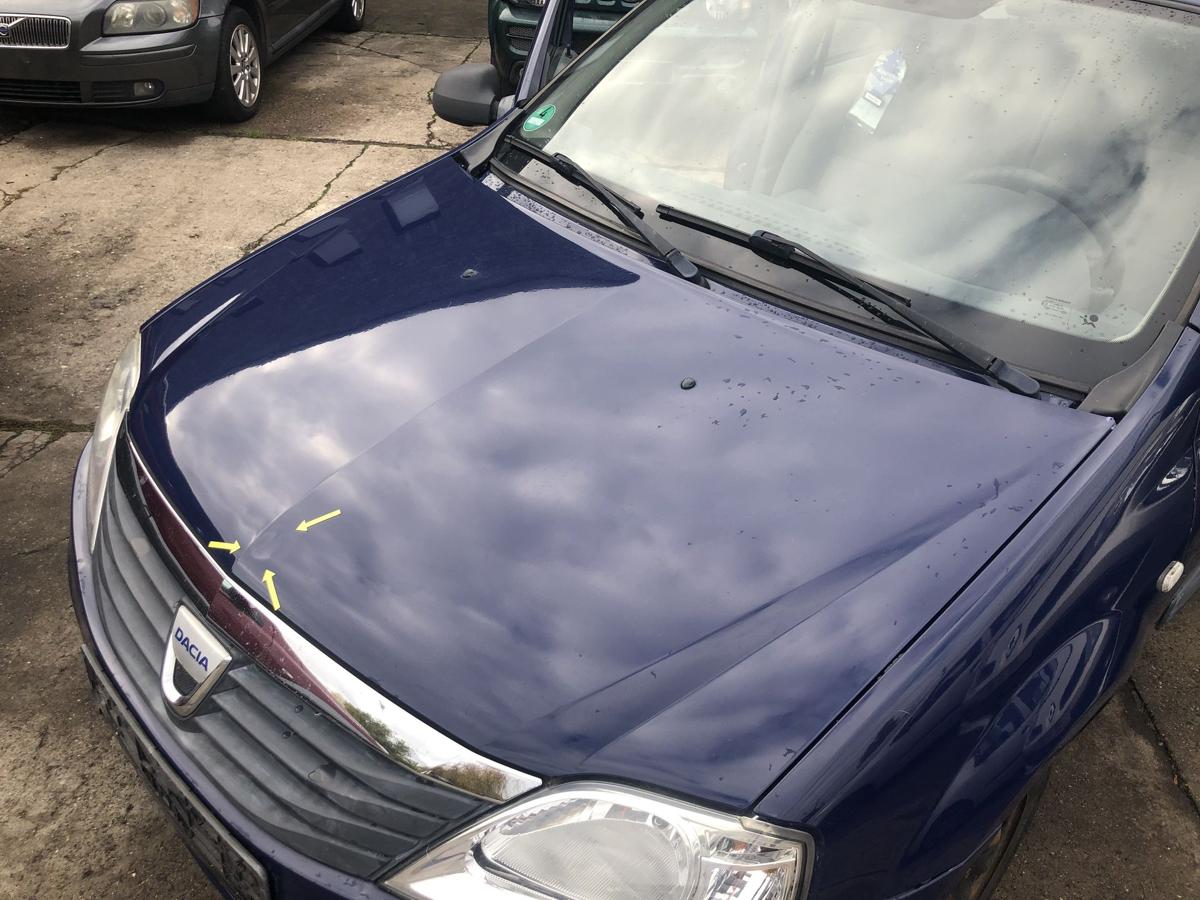 Dacia Logan MCV Motorhaube Haube Klappe Deckel OV61H Blue Marine