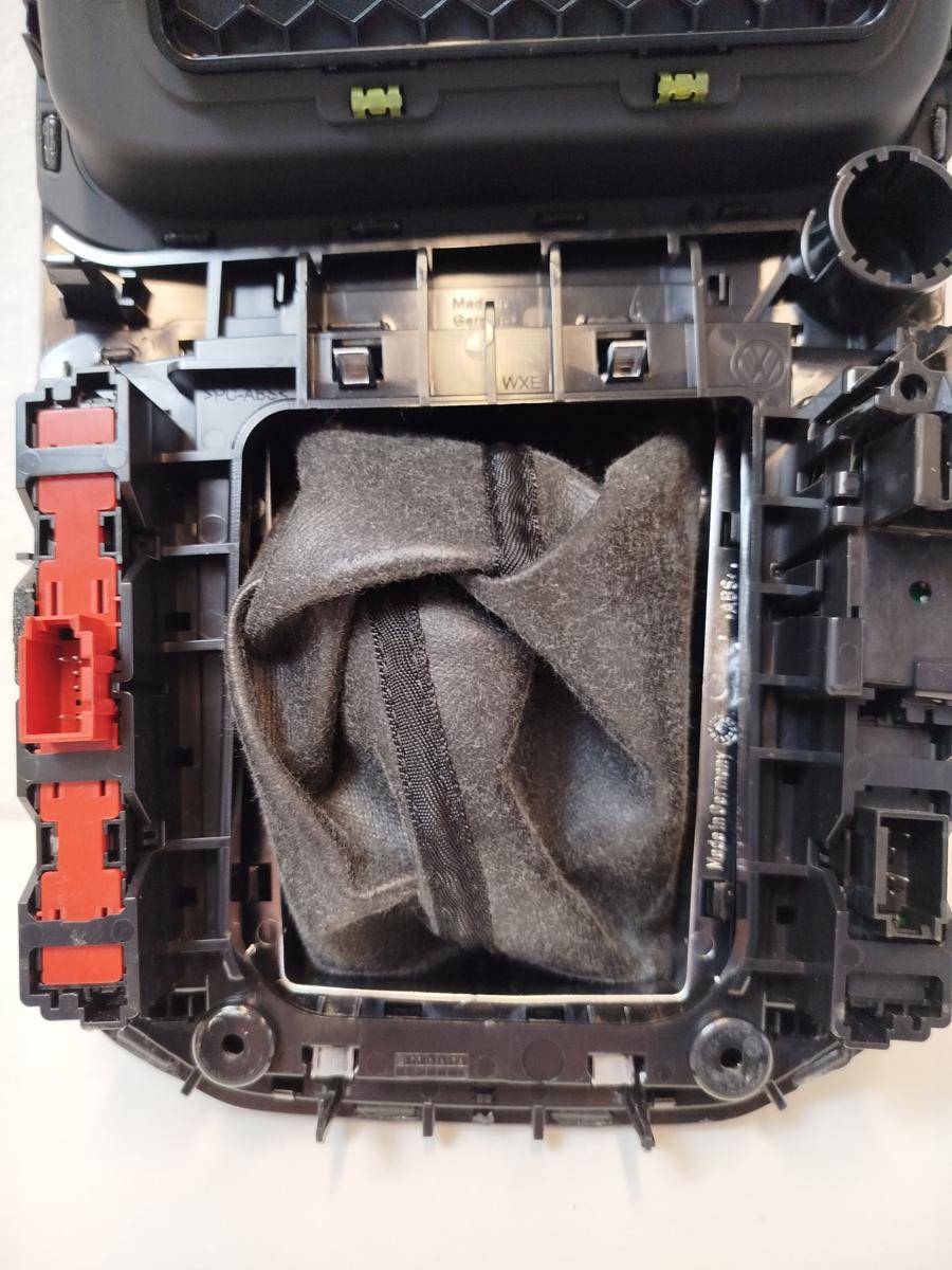 VW Golf Sportsvan AUV Verkleidung Schaltkulisse Rahmen Schalthebel Schaltknauf
