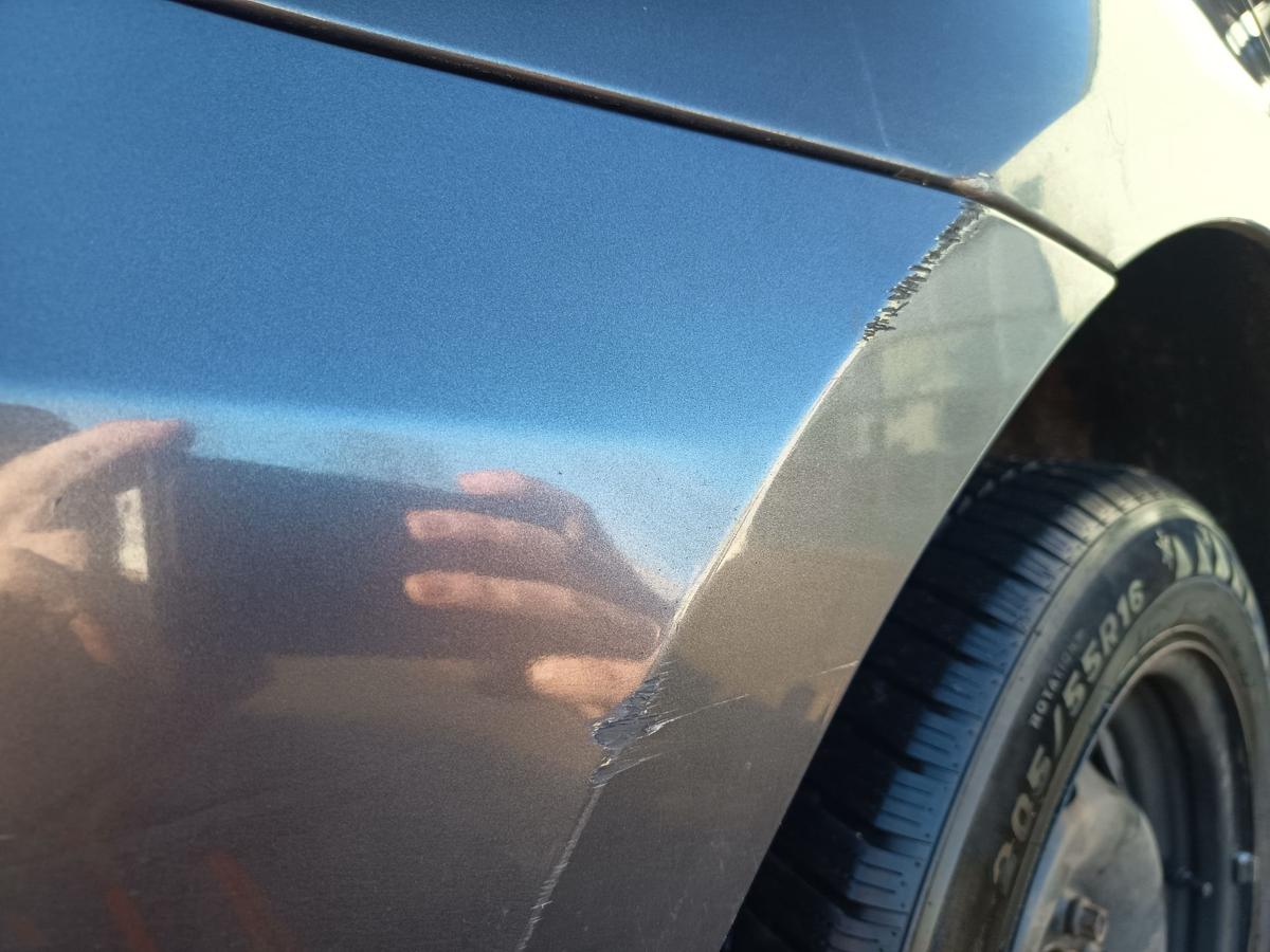 BMW E87 original Sto&szlig;stange F&auml;nger hinten Heck A22 Sparkling graphite Bj 2005