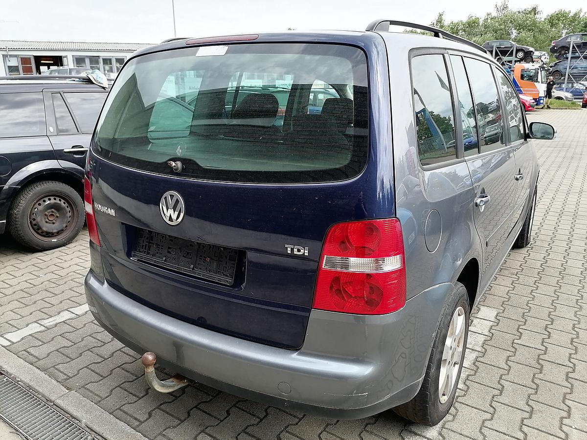 VW Touran 1T Rohtür hinten rechts LD7X-Platinum Grey BJ03-06