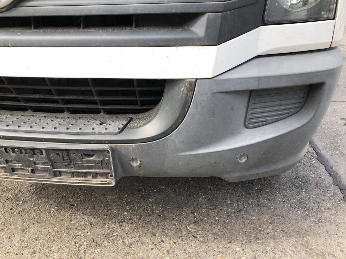 VW Crafter 35 2E Kasten Stoßfänger vorn Frontschürze unlackiert PDC