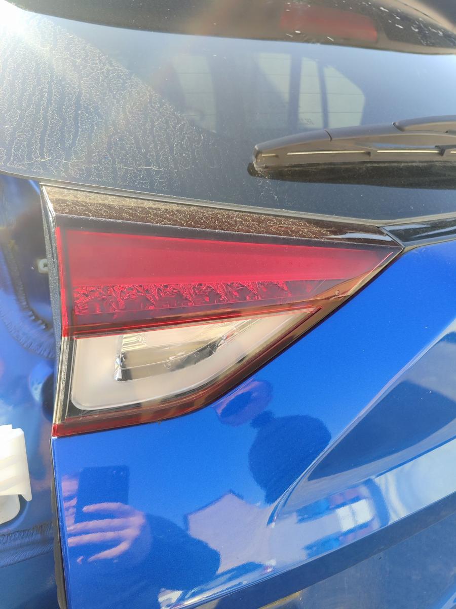 Mitsubishi Eclipse Cross original Heckklappe Heckscheibe Heckblende blau D06B
