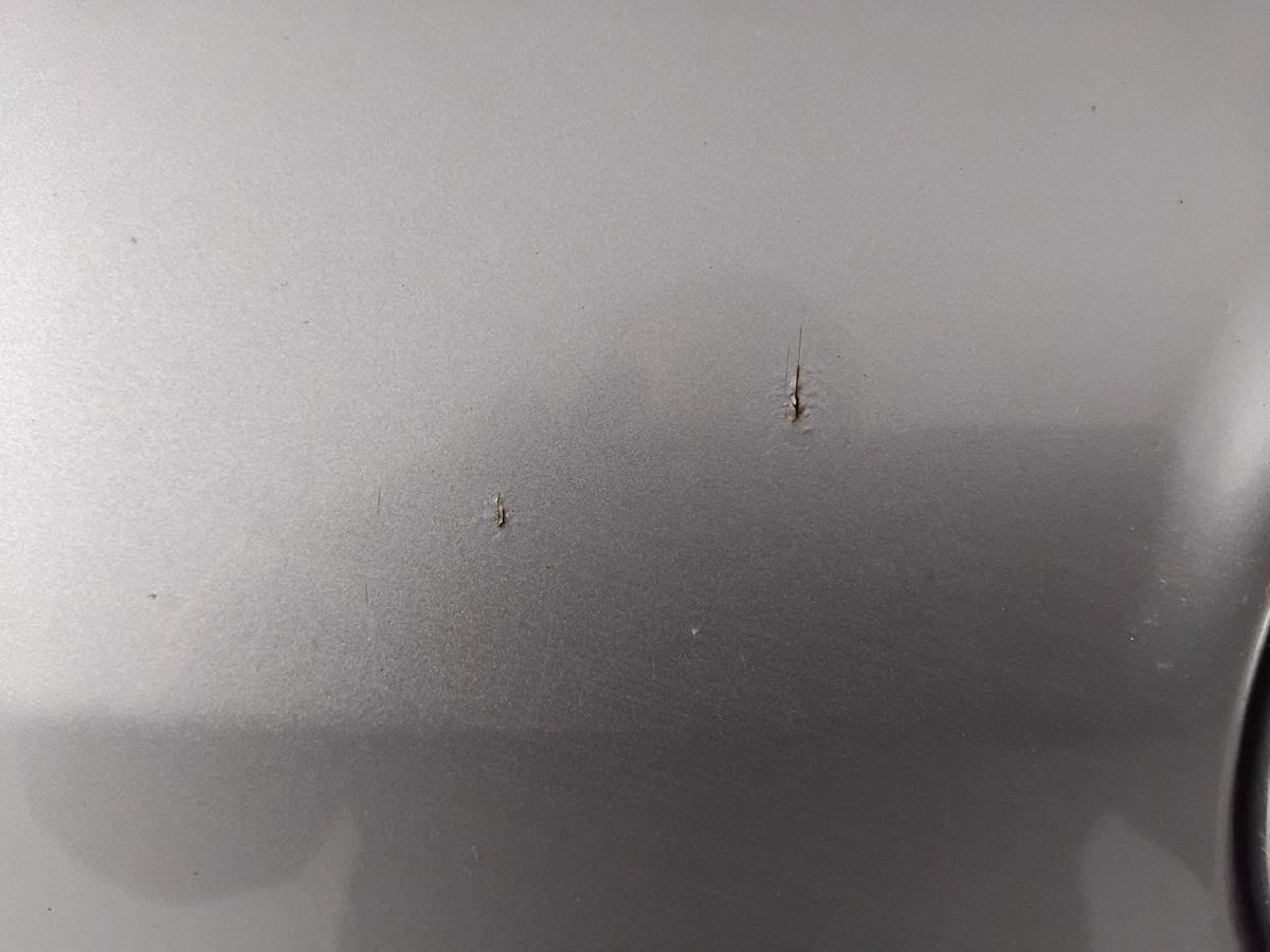 VW Golf Plus 5M Heckklappe reflexsilbermetallic LA7W mit Heckscheibe Rost BJ2005