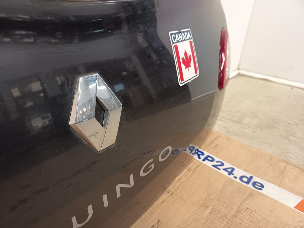 Renault Twingo II original Heckklappe mit Scheibe 676 Perlschwarz Bj 2013