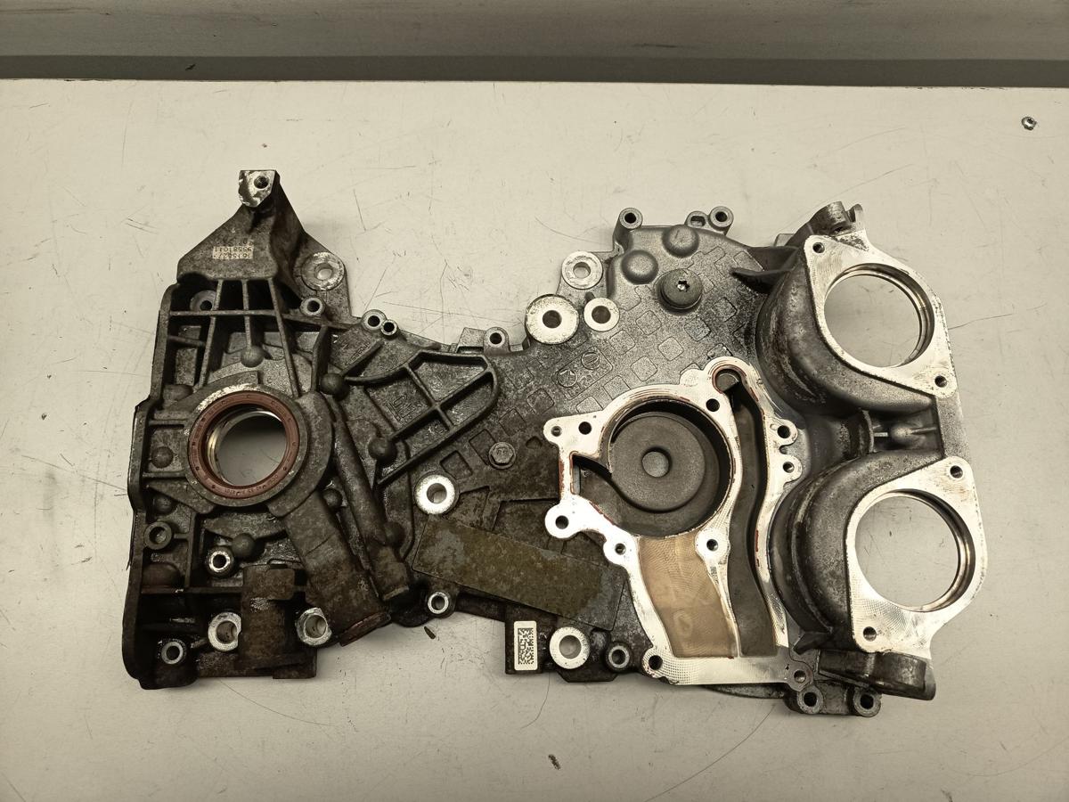 Opel Corsa D original Stirndeckel Steuergeh&auml;use 1.2l 63kW Benzin A12XER Bj 2010