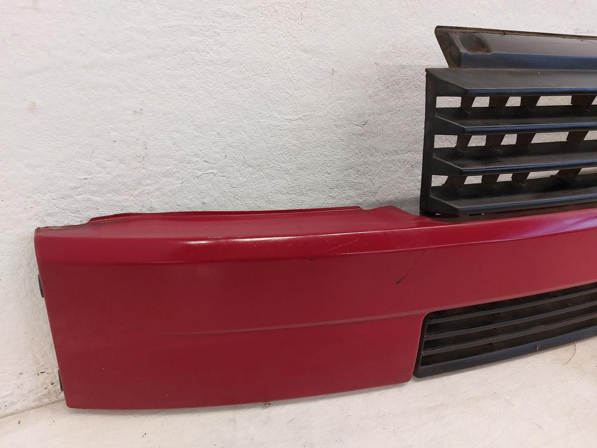 VW T4 Caravelle Grill Frontgrill K&uuml;hlergrill mit Leiste kurze Front rot OEM