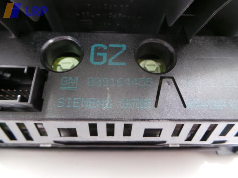 Opel Corsa C Bj 01 Anzeige Bordcomputer Armaturentafel Siemens 009164455