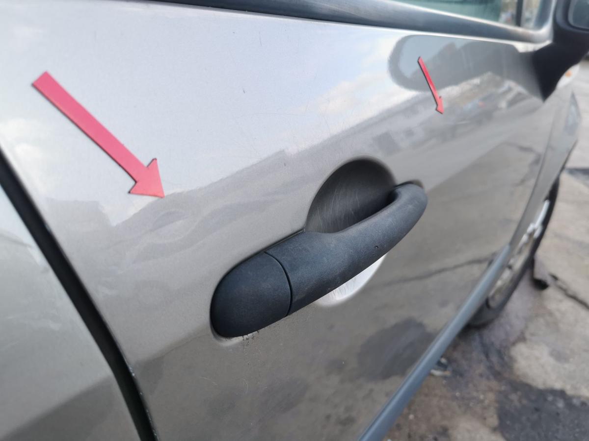 Renault Modus Beifahrert&uuml;r T&uuml;r Autot&uuml;r Rohbaut&uuml;r vorn rechts TEHNK Atacama Beige