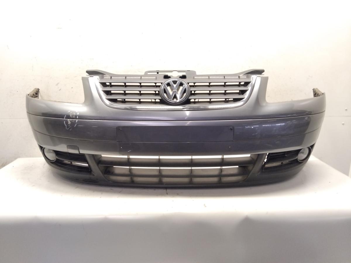 VW Touran 1T original Sto&szlig;stange Stossf&auml;nger vorn LD7X platinumgrey BJ2006