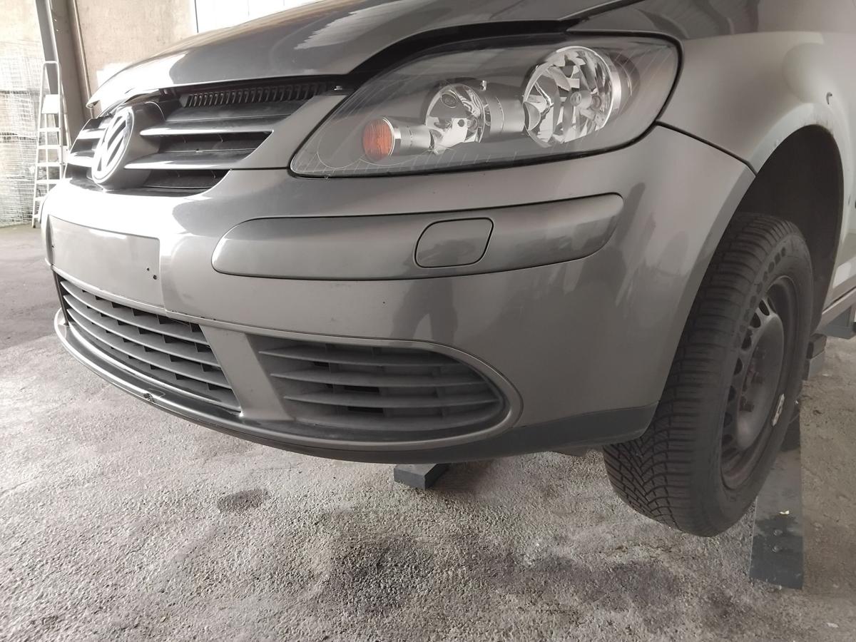 VW Golf Plus 5M original Sto&szlig;stange Sto&szlig;f&auml;nger vorn SRA BJ2006 LA7T unitedgrey