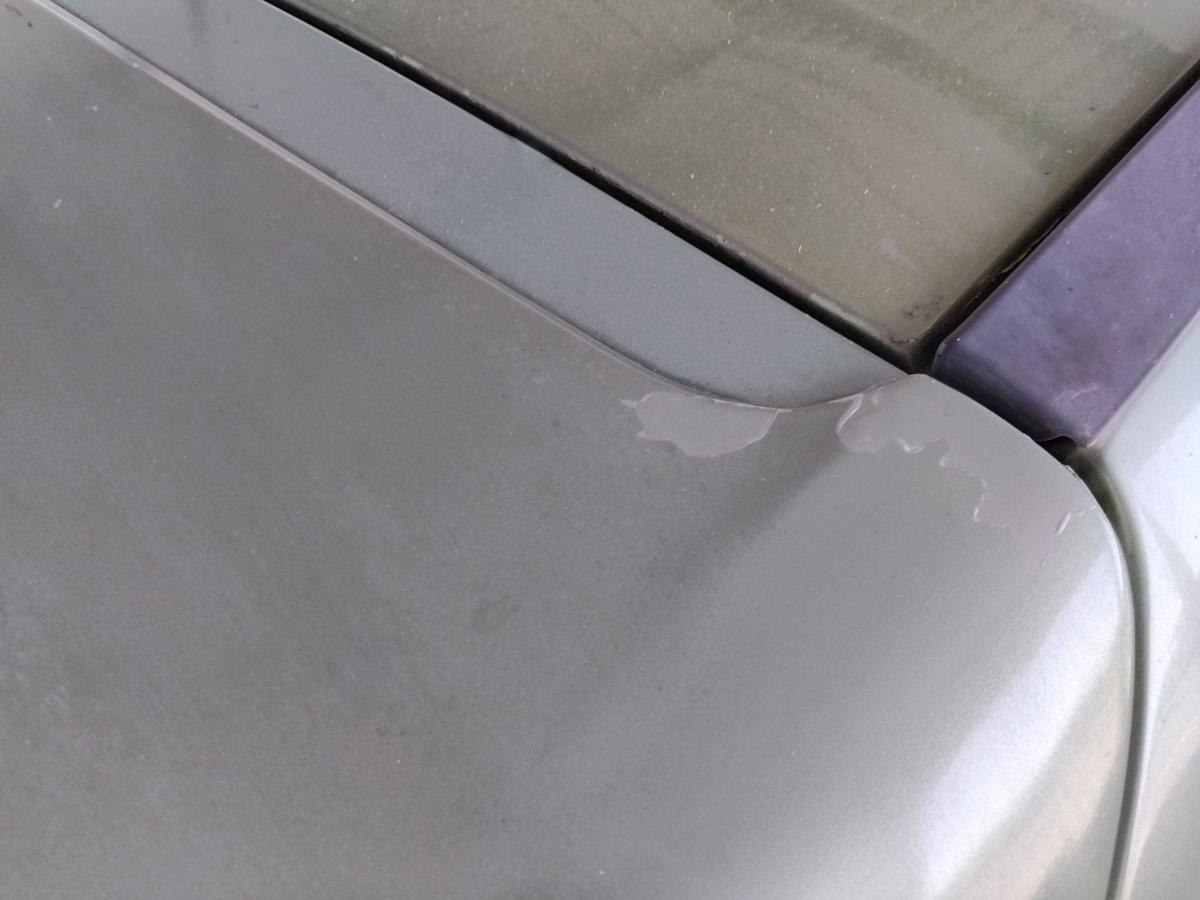 Opel Corsa B Heckklappe 49L kiwigrünmetallic mit Heckscheibe und Spoiler BJ2000
