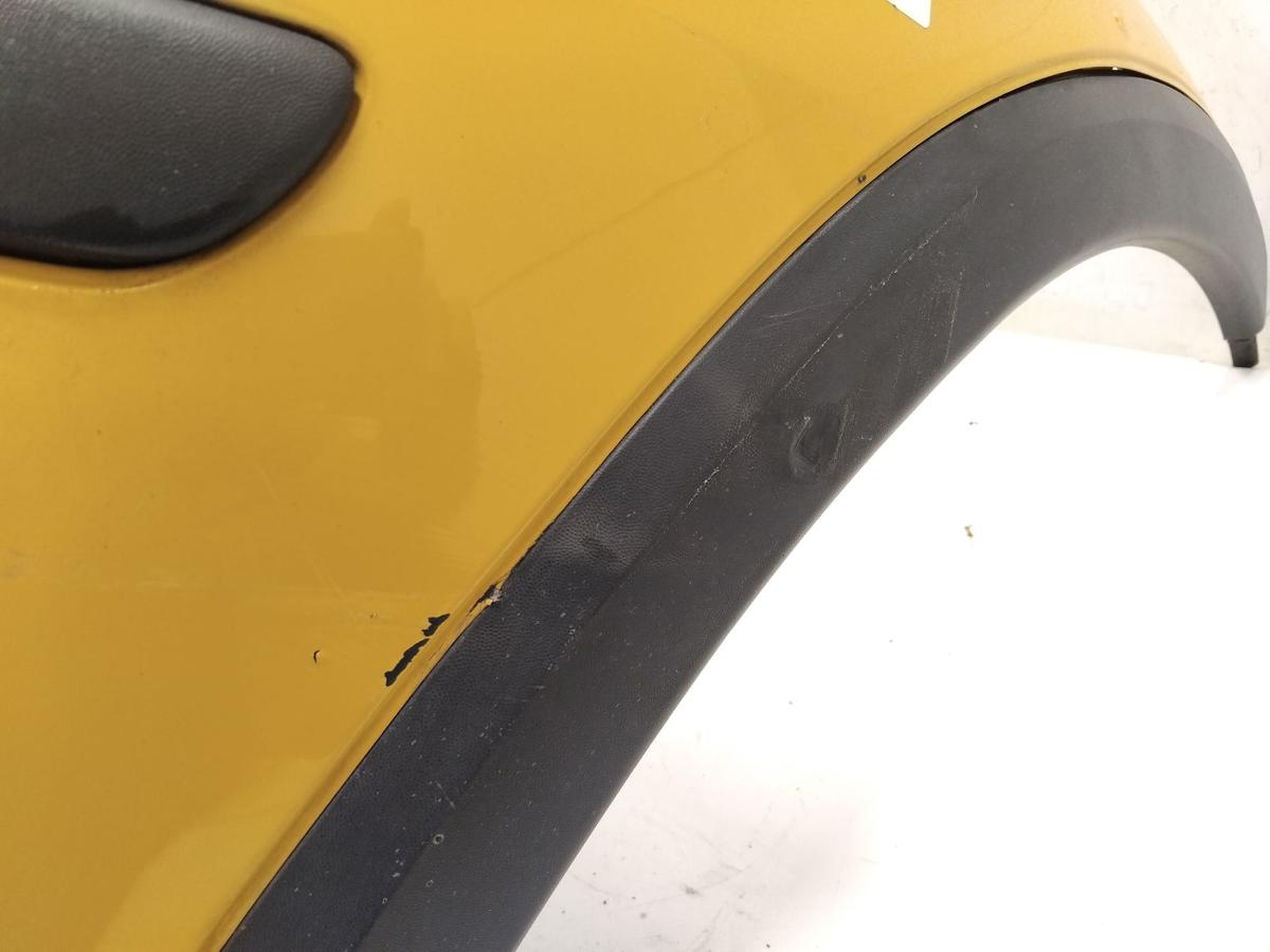Opel Corsa C Facelift original Sto&szlig;stange Sto&szlig;f&auml;nger hinten gelb Z40K Bj.2006