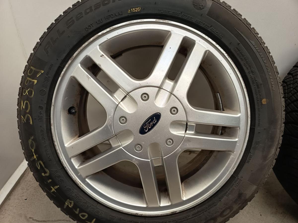Ford Focus MK1 Satz Alufelgen mit Allwetterreifen 195/55R15 89V Goodride DOT 25